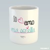 Tazza con frase Io amo mia Sorella, Idea Regalo utile ed originale