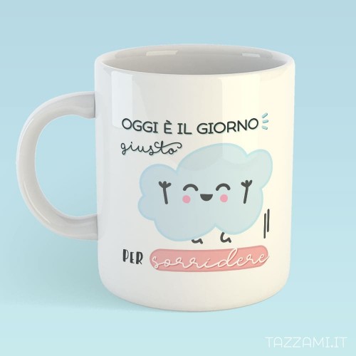 Tazza Nuvola che ti ricorderà ogni mattina di sorridere