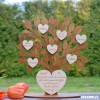 Albero vita Regalo per Insegnanti con Cuori e dedica personalizzata