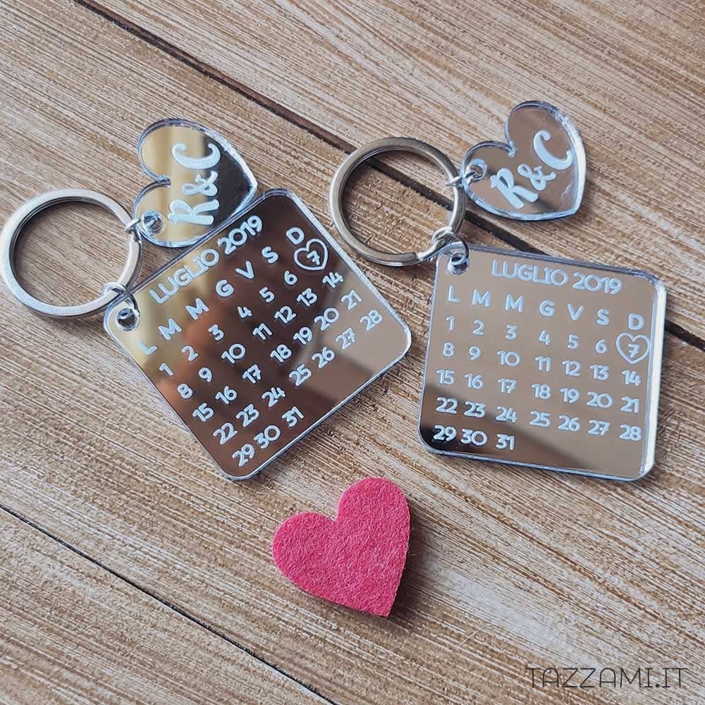 Portachiavi acrilico Snoopy Lucy portachiavi acrilico a forma di cuore