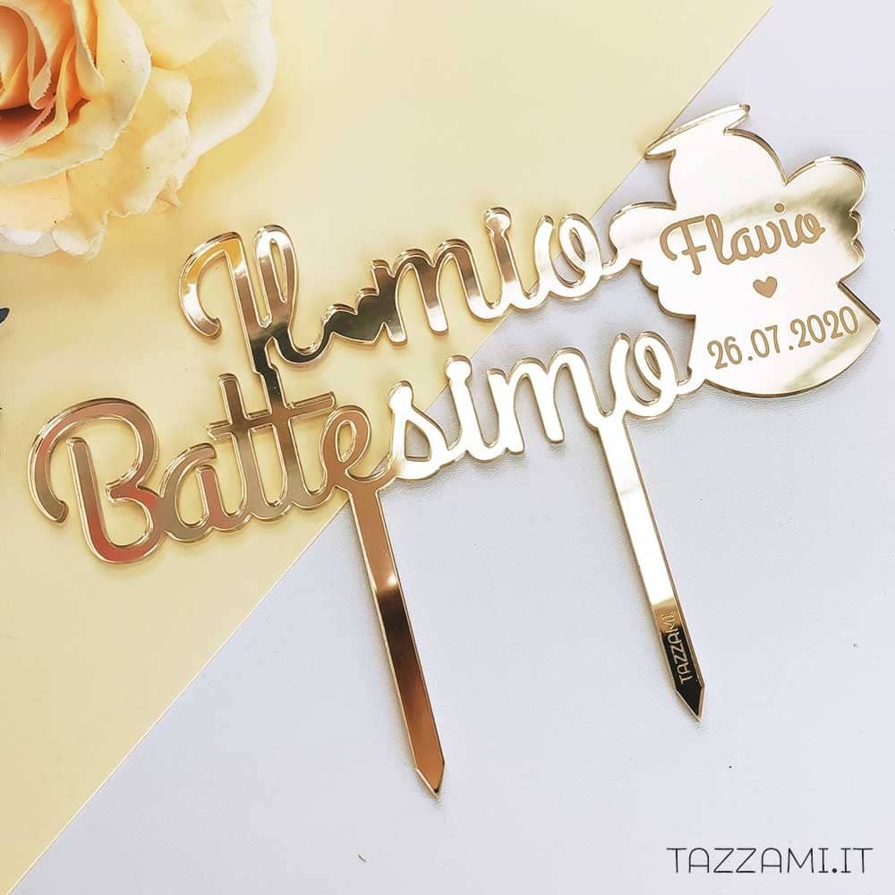 CAKE TOPPER STITCH Lilo 3D Nome Ed Età Personalizzato EUR - Foto 4