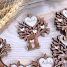 Calamita Bomboniera orsetto Albero della Vita per Battesimo e Nascita