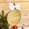 Pallina per l'Albero di Natale, Personalizzata con nome Pallina per l'Albero di Natale, Personalizzata con nome