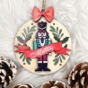 Soldatino di Natale pallina addobbo Personalizzato con Nome