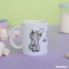 Tazza con Unicorno rosa e scritta meglio sbronzi che Stronzi