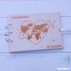 Guestbook in legno per Compleanno personalizzato con Nome e data