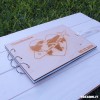 Guestbook in legno per Compleanno personalizzato con Nome e data