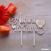 Cake topper auguri Mamma, Personalizzato con numero di Compleanno