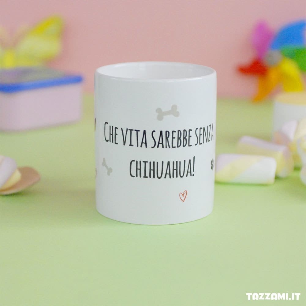 Tazza Chihuahua “Miglior Papà Del Mondo” - Regalo Divertente Per La Festa Del Papà O La Festa Della Mamma